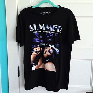 Donna Summer Musical T shirt NYC 2018 music icon of the 1970's 80's disco Queen